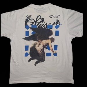 Stussy x OFF WHITE *LIMITED EDITION* tee, size M.